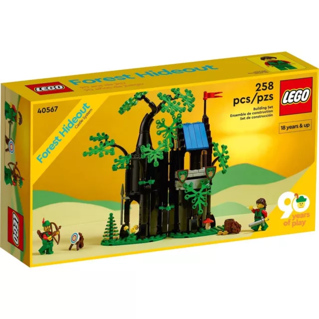 Lego 40567 Forest Hideout - Rifugio Della Foresta Misb Nuovo