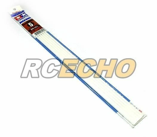Tamiya Model Craft Tools Plastic Beams 5mm Round (6 Beams) 70134