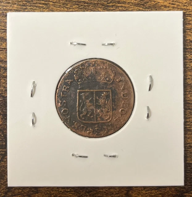 American Colonial Collectible Coinage - Certified Authentic 18th Century Duit