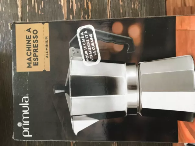 Primula Coffee Maker 6 Cups Aluminum machine a espresso Cuban Aluminum