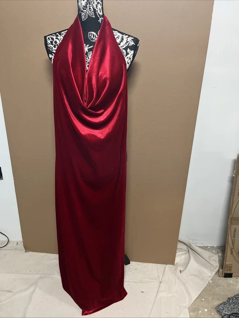 satin maxi halter dress Harley Halter Neck Satin Maxi dress