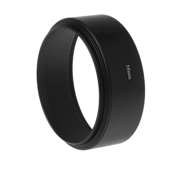 Lunghezza universale 58 mm per attacco a vite cofano obiettivo per fotocamera reflex DSLR