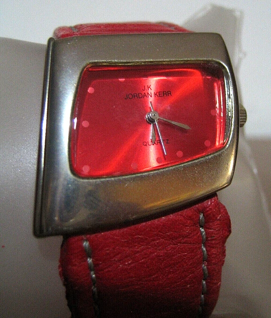 OROLOGIO DONNA JK JORDAN KERR QUARTZ Cinturino in pelle Design Vintage EUR 29 90 PicClick IT