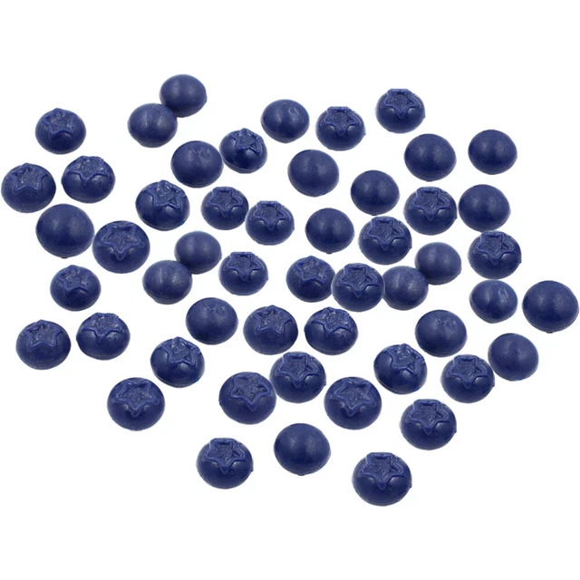 50 Pcs Gefälschte Blaubeeren Simulation Heidelbeere Weihnachtsdeko Dekorationen
