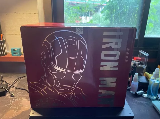 Casco Iron Man MK5 1:1 Indossabile Con Comando  Vocale E Apertura Auto- OFFERTA 3