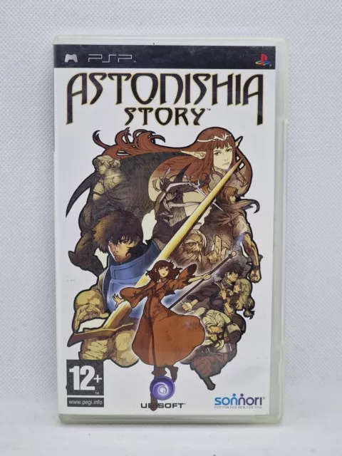 PSP ASTONISHIA STORY PlayStation Portable Videospiel UMD OVP Anleitung