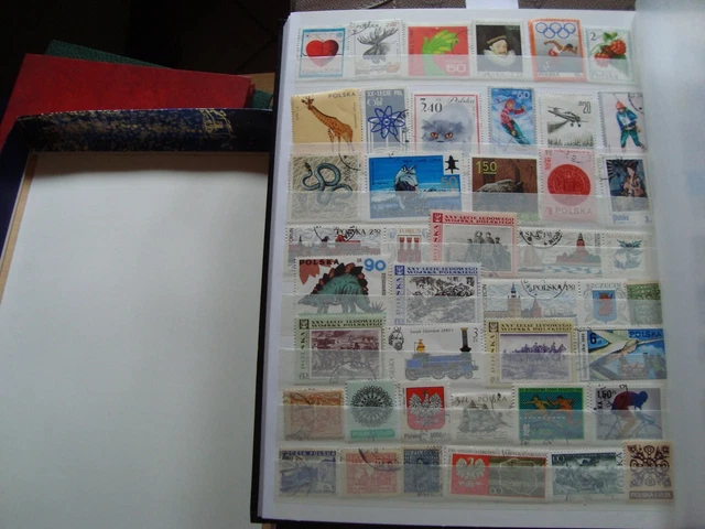 POLOGNE - 40 timbres obliteres (tout etat) stamp poland