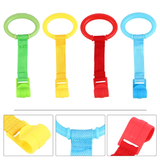 Aiuto Bambini 4 Maniglie Per Box Bambini, Colorate E Sicure, Per Culla E Lettino - Aiuta A Imparare A Stare In Piedi, Senza Viti Accessori Prima Infanzia - 9