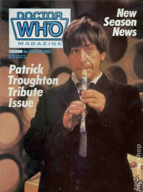 Doctor Who Magazine #126 VG/FN 5.0 1987 Stock Image Low Grade