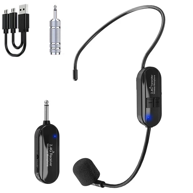 Microfono auricolare wireless portatile con motivo polare renale per insegnanti di yoga