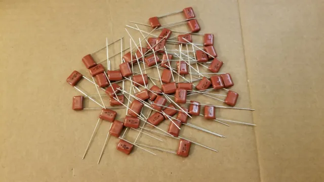Nichicon polyester film capacitors (49) 0.22uF, QXK2E224KTP