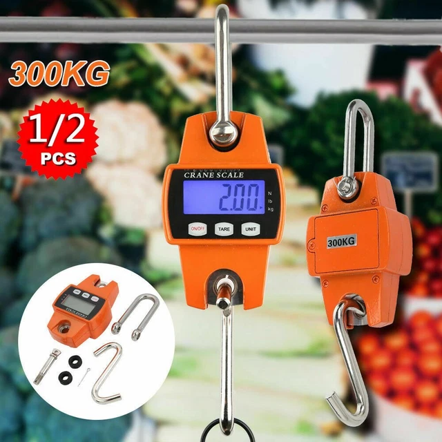 Balanza de grúa LCD digital báscula colgante báscula de tracción báscula industrial báscula de carga