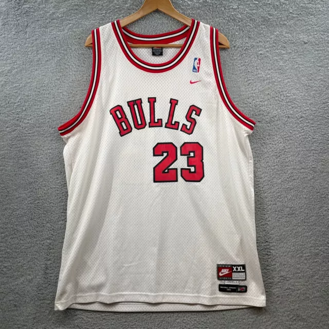 Nike Michael Jordan NBA Icon Edition Swingman Jersey Basketball Jersey/Vest SW Fan Edition Chicago Bulls No. 23 Red AO2915-657 US M
