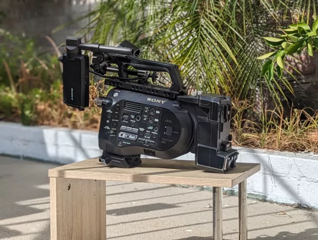 Sony PXW-FS7 4K con extensión Sony 2