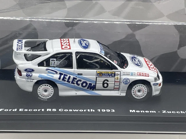 Miniature Ford Escort RS Cosworth – Vainqueur Spa 1996 – Ixo 1/43