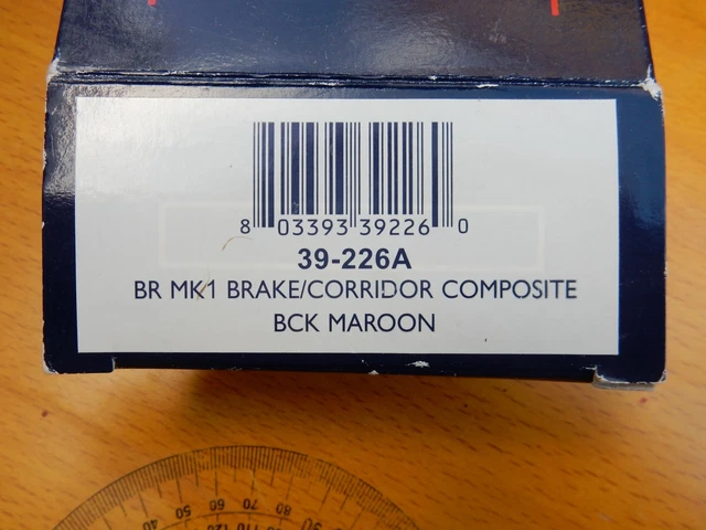 BACHMANN 39-226A BR M1 brake corridor compossite coach £10.79 - PicClick UK