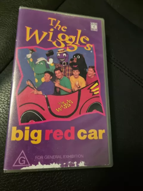 VINTAGE THE WIGGLES Big Red Car Original Cast VHS Video Tape 1996 PAL ...