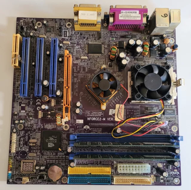 Megatouch Ion Aurora Elite Edge Ecs Motherboard Used Working Great Shape!