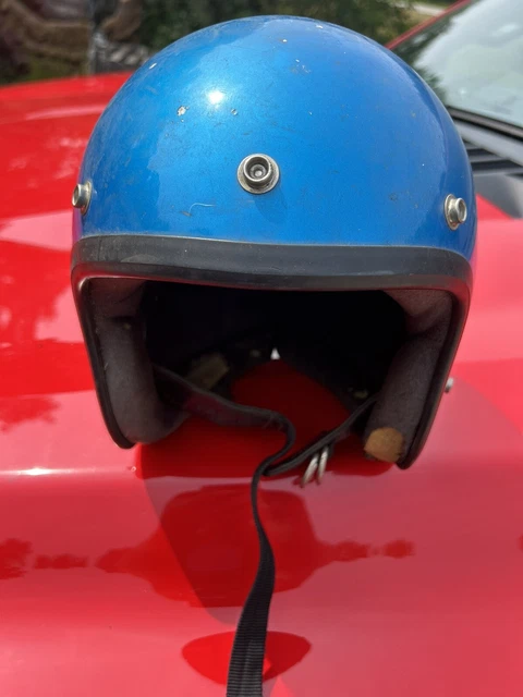 VINTAGE RARE 1970'S SONIC Motorcycle Helmet $49.99 - PicClick