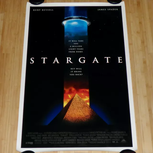 Stargate 1994 Original Rolled Ds 1 Sheet Movie Poster Kurt Russell James Spader