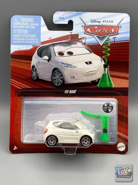 Disney Pixar Cars LEE RACE ,  Peugeot Metal Series Red Card 2022 , Former Chase
