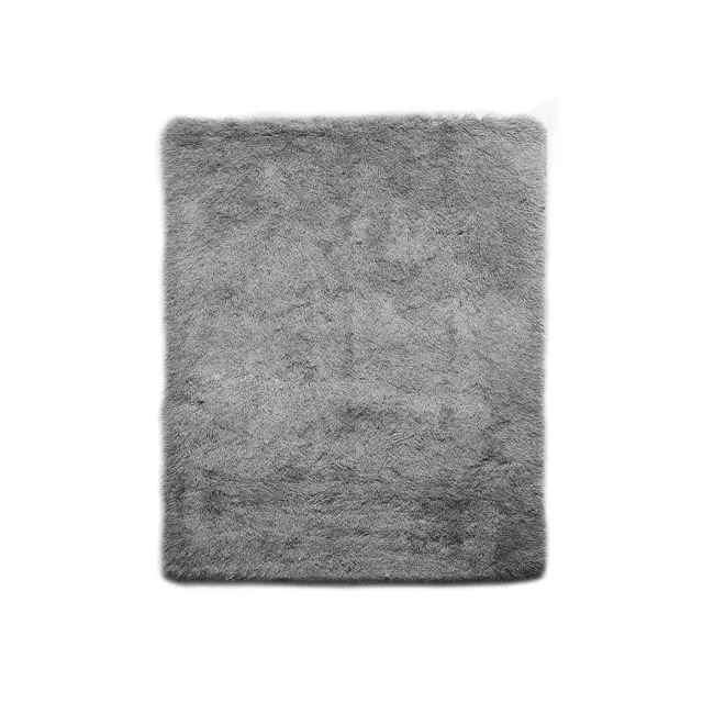 Marlow Floor Mat Rug Soft Shaggy Rugs Floor Confetti Carpet 120x160cm Grey