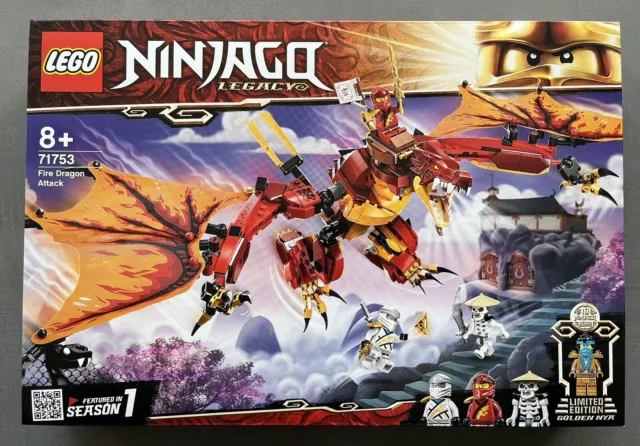 LEGO 71753 NINJAGO Kais Feuerdrache Neu & OVP