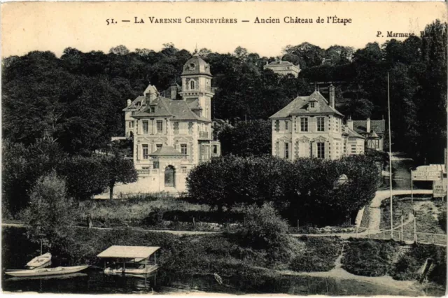 CPA AK Chennevieres Ancien Chateau de l'Etape FRANCE (1282473)