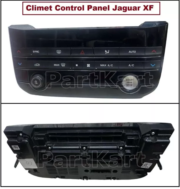 Panel de control de aire acondicionado y calentador KX63 para Jaguar XE...