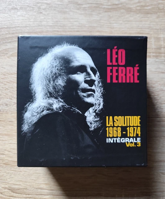 LÉO FERRÉ - La Solitude Vol.3 [Intégrale 1968 - 1974] EUR 124,90 ...