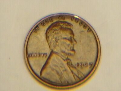 1929-P Lincoln Wheat Cent Choice Red/Brown Nice Luster #2