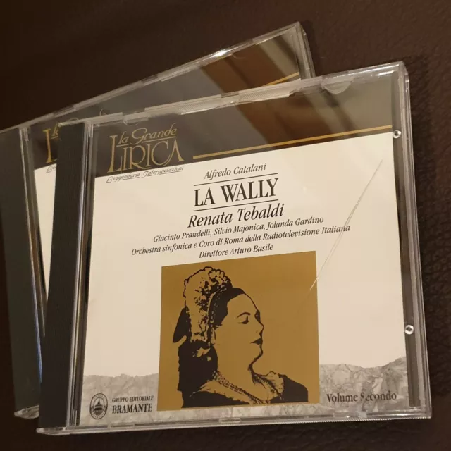 Catalani - La Wally - Tebaldi Del Monaco Guelfi (2 CD) (Legato)