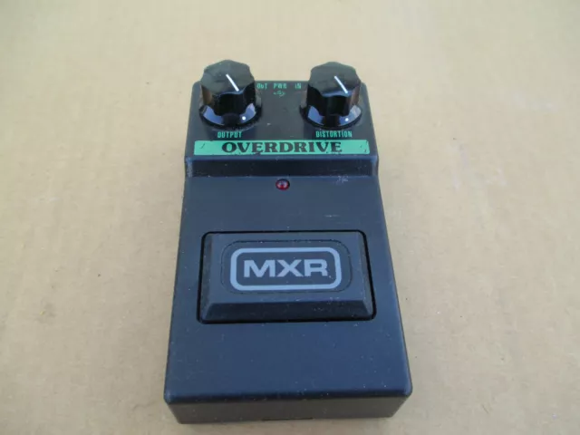 80's MXR OVERDRIVE - made in USA