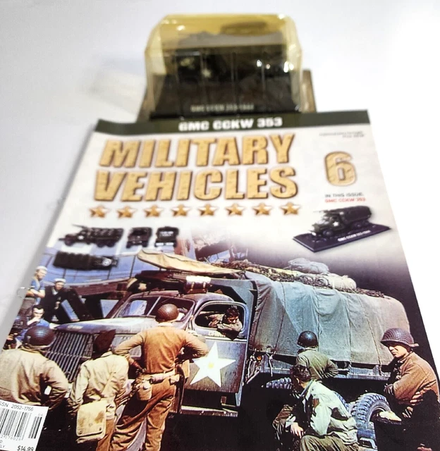 GMC CCKW 353 - 1944 Magazine No. 6 | 1:72 Military Vehicles Collection Diecast GMC CCKW 353 - 1944 Magazine No. 6 | 1:72 Military Vehicles Collection Diecast