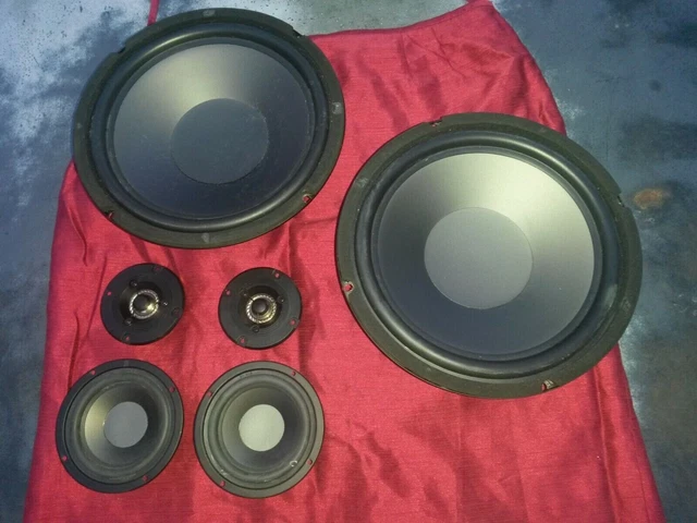 Kenwood KVS-407 woofer speakers
