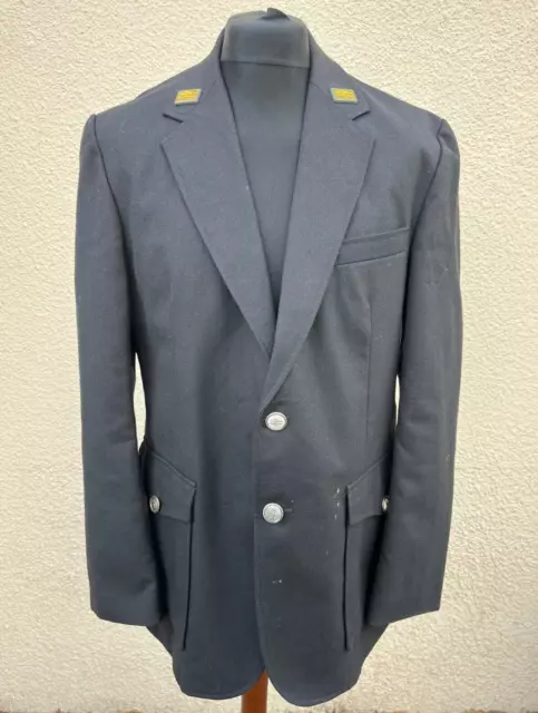 Vintage 1980's British Rail Guard's Uniform Jacket-42" Chest Large