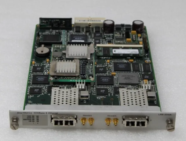 Spirent LAN-3310A 2-port GBIC SmartMetrics 1000BASE-X Module ETHERNET