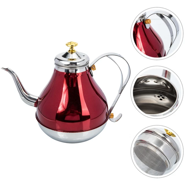 Gooseneck Kettles Camping Travel Espresso Stovetop Stainless Teapot Kettle