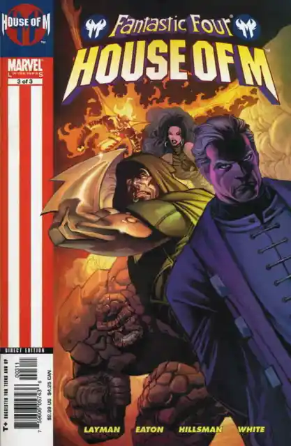 Fantastic Four House of M #3 of 3 Marvel Comics November Nov 2005 (VFNM)