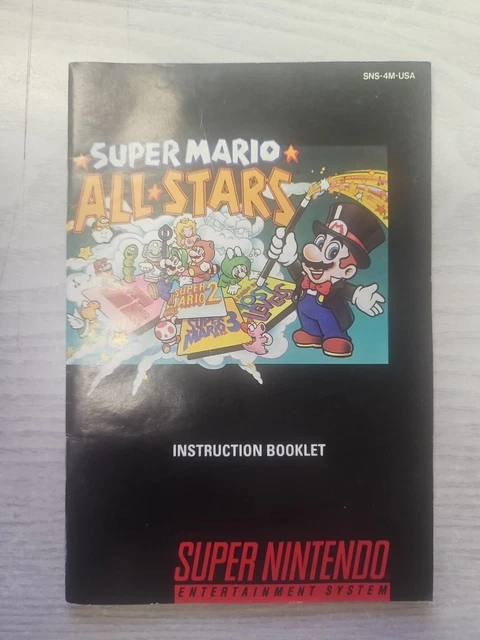 Livret D'instructions Super Mario Bros 3 Pour NES - Occasion