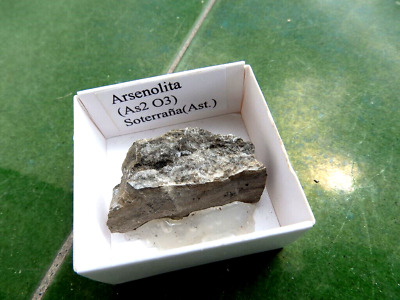 Minerales " Raro Mineral De Arsenolita De Soterrana (Asturias)  -   4B22 "