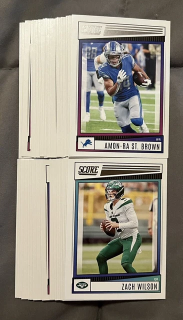 2022 Score Football Base Set # 1-150 You Pick the Card