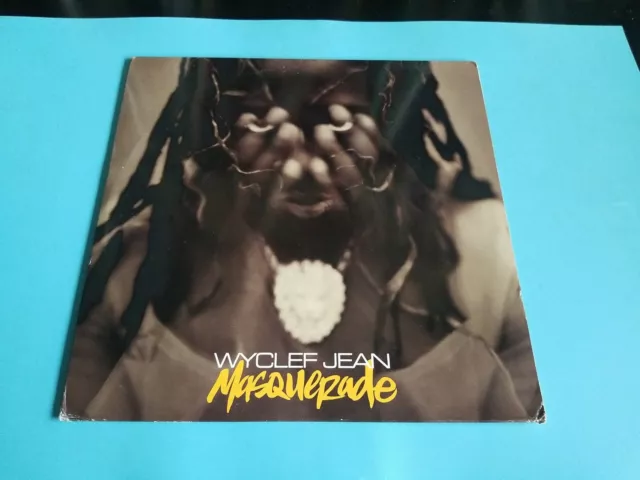 Wyclef Jean ‎– Masquerade 2002 VG+ 2LP Album Hip-Hop R&B Ragga Columbia ‎C286542