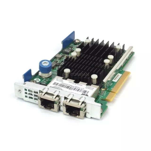 CARTE RÉSEAU RJ45 HP 533FLR DOUBLE PORT 10 Go P/N : 700757-001 / 701534-001q 2