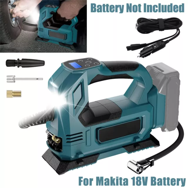 160PSI Cordless Air Compressor Electrical Tyre Pump for Makita 18V Battery New