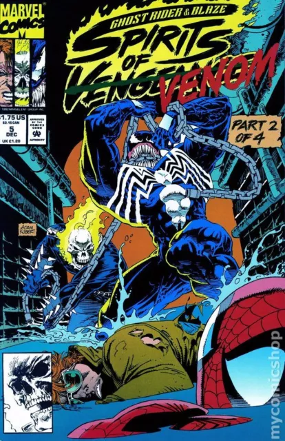 Ghost Rider Blaze Spirits of Vengeance #5 VF 1992 Stock Image