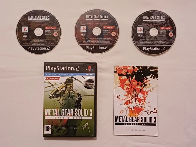 Metal Gear Solid 3 Subsistence PS2 in Baden-Württemberg - Mannheim