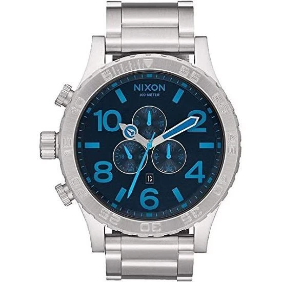 Nixon Orologio analogico al quarzo da uomo con cinturino in acciaio inox A158-300-00
