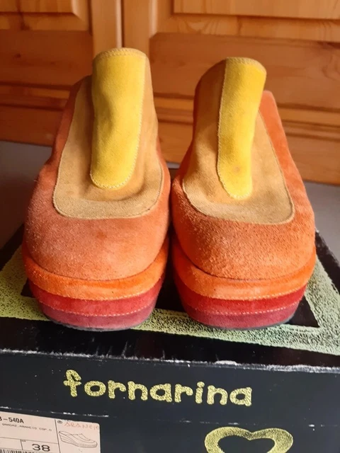 VINTAGE SCARPE ZEPPA Fornarina Anni 90 N°38 con scatola originale