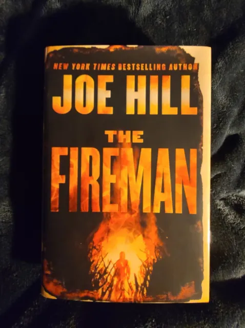 Joe Hill Signed Autograph The Fireman 1st Edition/1st Print HC Book W/ Sketch